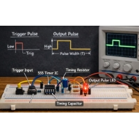Multivibrator Monostable: Kar, Sêwirana Circuit, Formula, û Bikaranîn